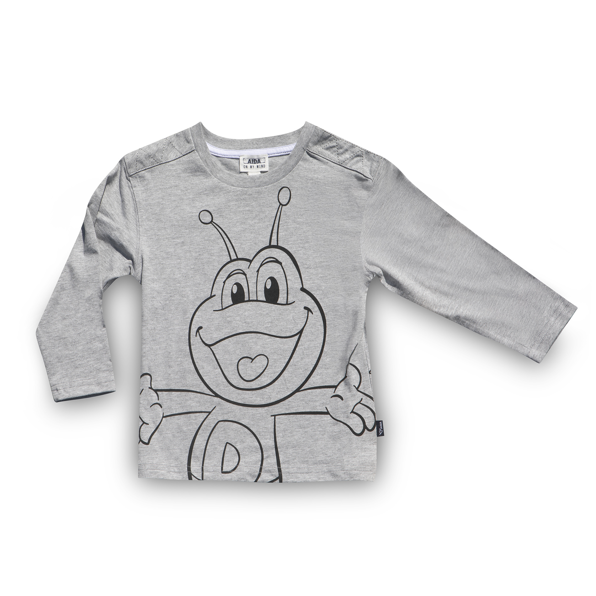 Longsleeve Kids Clubbies Hellgrau