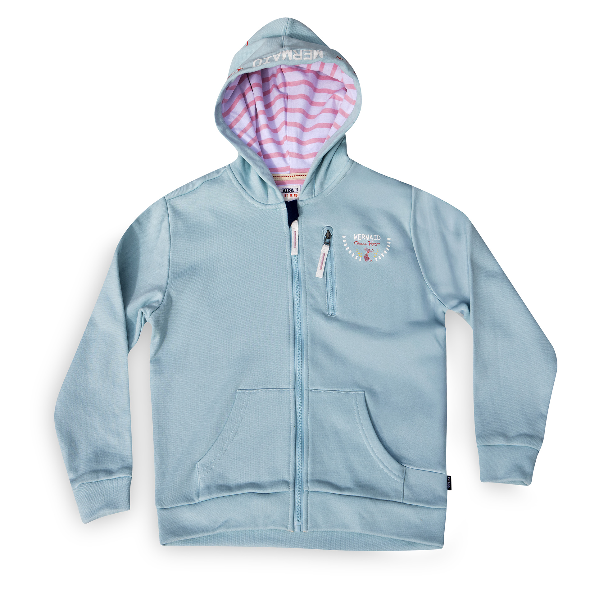 Sweatjacke Kids Azurblau