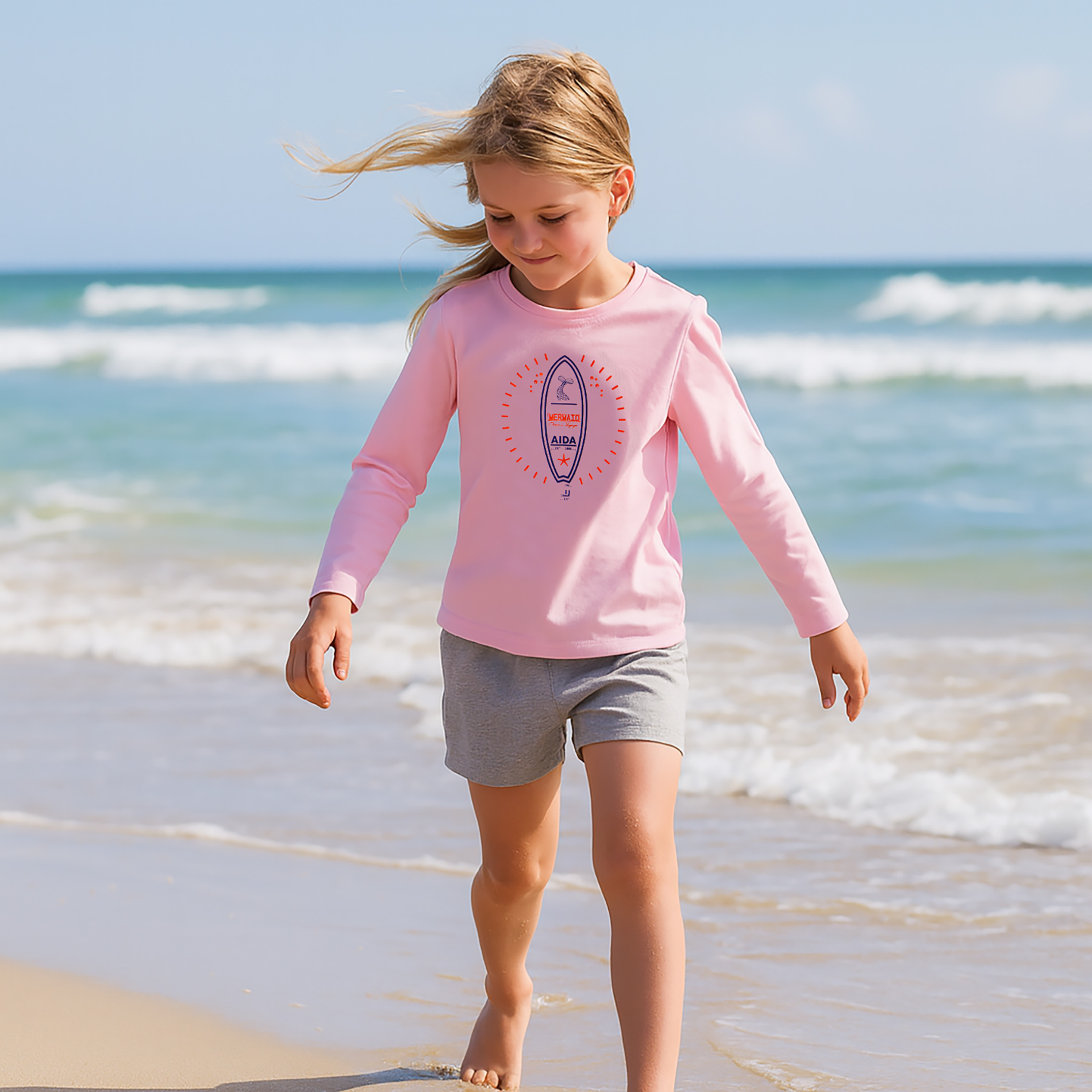 Longsleeve Kids Rosa